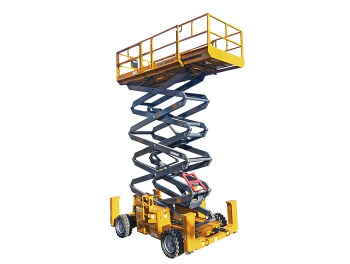XCMG XG1523RT-AS Engine Powered-Rough Terrain Scissor Lift