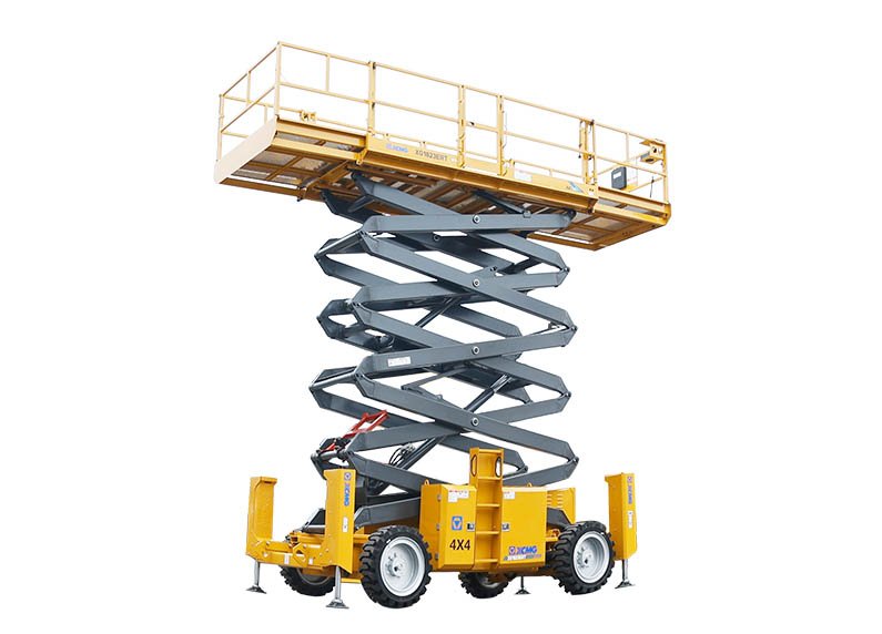 XCMG XG1823ERT Eletric Rough Terrain Scissor Lift