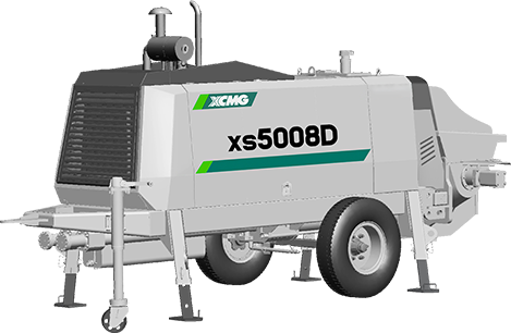 XCMG XS5008D Trailer-Mounted Concrete Line Pump